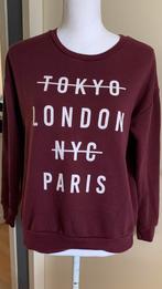 Trui , maat 36, kleur Bordeaux, Ophalen of Verzenden, Zo goed als nieuw, Lange mouw, Maat 36 (S)
