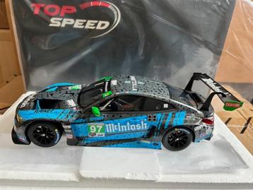 BMW M4 GT3 #97 IMSA Laguna Seca Top Speed nieuw 1:18 beschikbaar voor biedingen