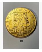 Penning Tentoonstelling ‘s Gravenhage 1937, Postzegels en Munten, Penningen en Medailles, Ophalen of Verzenden, Overige materialen