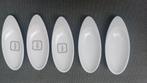 Porseleinen amuse lepel 5 stuks, Nieuw, Ophalen of Verzenden, Schaal of Schalen, Overige stijlen