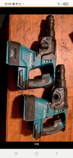 Twee Makita DHR243 Boorhamers - Gebruikt, Doe-het-zelf en Verbouw, Gereedschap | Boormachines, Ophalen of Verzenden, Gebruikt