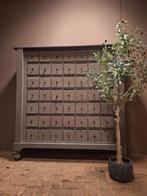 Oude schoolkast apothekerskast ladekast, 5 laden of meer, Ophalen of Verzenden, Zo goed als nieuw, 25 tot 50 cm