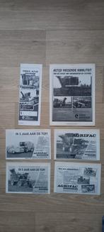 Agrifac bietenrooiers advertenties, Ophalen of Verzenden, 1920 tot 1940, Knipsel(s)