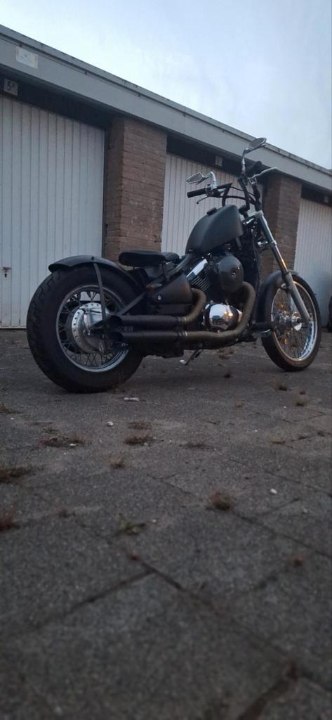 Kawasaki vn800 bobber, Motoren, Motoren | Kawasaki, Particulier, Chopper, meer dan 35 kW, 2 cilinders, Motorrijbewijs A, Sportuitlaat