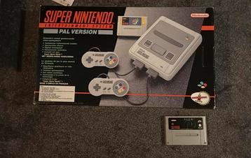 Super nintendo entertainment system SNES CIB 1 chip editie! beschikbaar voor biedingen