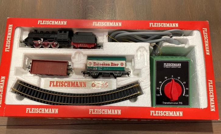 BEGINNERSSET FLEISCHMANN (WD014), Hobby en Vrije tijd, Modeltreinen | H0, Zo goed als nieuw, Treinset, Gelijkstroom, Fleischmann