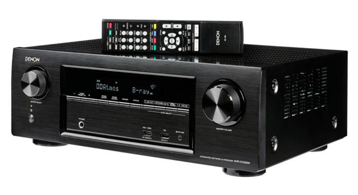Denon AVR-X1300W / X1300 atmos spotify, Audio, Tv en Foto, Versterkers en Receivers, Zo goed als nieuw, 7.1, 60 tot 120 watt, Denon