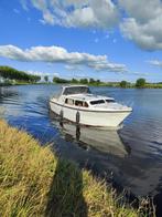 kajuit boot met boegschroef polyester waterland  8,50 ok., Watersport en Boten, Ophalen, Gebruikt, Diesel, Polyester