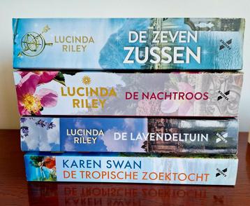 Vier romans - Lucinda Riley en Karen Swan beschikbaar voor biedingen