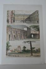 BREDA STRIJEN KASTEEL OOSTERHOUT N-B Litho Craandijk GD3, Verzenden