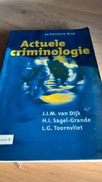 L/G/ Toornvliet - Actuele criminologie, Ophalen of Verzenden, Zo goed als nieuw, L/G/ Toornvliet; J.J.M. van Dijk; H.I. Sagel-Grande
