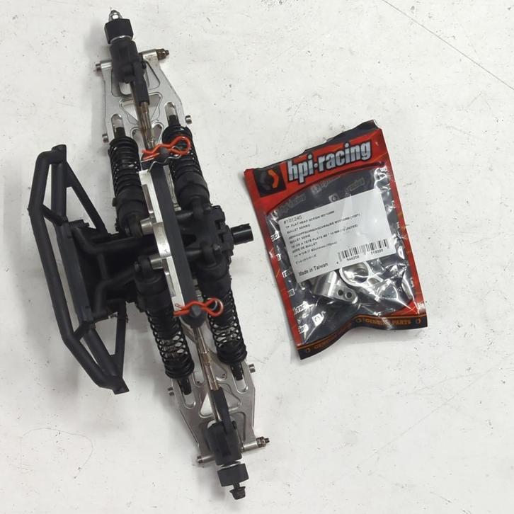 HPI Bullet Flux achterophanging + alu upgrades & aandrijving, Hobby en Vrije tijd, Modelbouw | Radiografisch | Auto's, Gebruikt