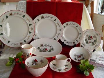 Wedgwood Windsor christmas kerstservies kerst los te koop beschikbaar voor biedingen
