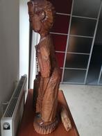 Religieus houtsnijwerk pater, Ophalen