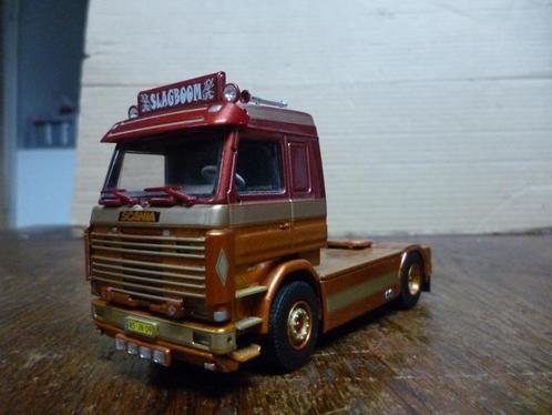 Tekno Scania 143 Slagboom met certificaat, Hobby en Vrije tijd, Modelauto's | 1:50, Nieuw, Bus of Vrachtwagen, Tekno, Ophalen of Verzenden