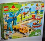 Electrische DUPLO goederentrein, Ophalen, Gebruikt, Complete set, Duplo