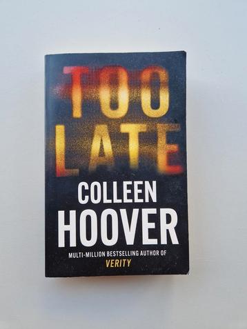 Colleen hoover  - too late beschikbaar voor biedingen