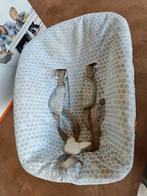 Stokke tripptrapp newborn beige, hoes, speelboog, Kinderen en Baby's, Kinderstoelen, Ophalen, Gebruikt, Meegroeistoel, Stoelverkleiner