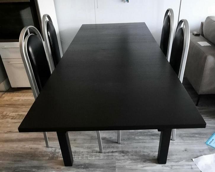 Ikea IKEA eettafel compleet, Huis en Inrichting, Tafels | Eettafels, Gebruikt, 50 tot 100 cm, 100 tot 150 cm, Vijf personen of meer