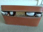 Verzorgingskoffer voor mannen; vintage, Ophalen of Verzenden, Zo goed als nieuw, Bruin, Hardcase