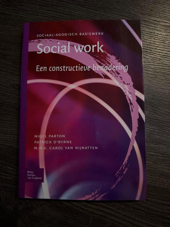 Social Work: Een Constructieve Benadering, Boeken, Studieboeken en Cursussen, Gelezen, HBO, Alpha, Ophalen of Verzenden