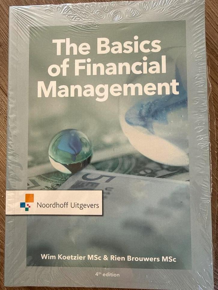 The Basics of Financial Management - Studieboek, Boeken, Studieboeken en Cursussen, Nieuw, HBO, Beta, Ophalen of Verzenden
