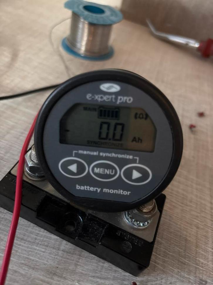 TBS e-xpert pro Batterij Monitor, Watersport en Boten, Accessoires en Onderhoud, Gebruikt, Motor en Techniek, Ophalen of Verzenden