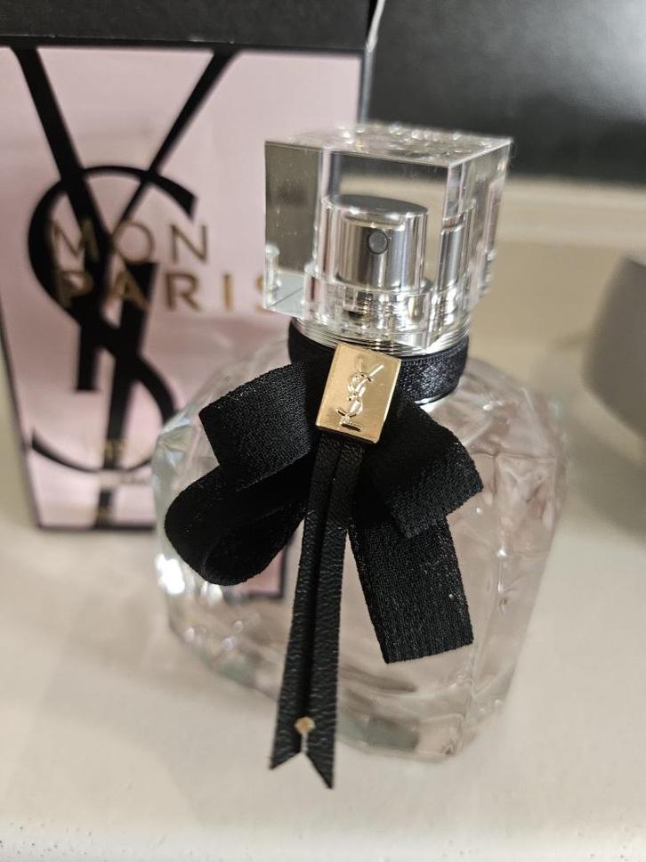 Yves Saint Laurent Mon Paris 50ml, Sieraden, Tassen en Uiterlijk, Uiterlijk | Parfum, Zo goed als nieuw, Ophalen of Verzenden