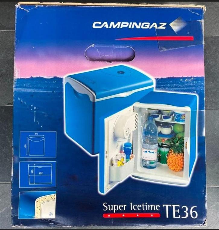 Campingaz Super Icetime TE36 Koelbox, met 12V omvormer, Caravans en Kamperen, Koelboxen, Zo goed als nieuw, Ophalen