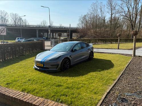 Tesla Model 3 2020 Long Range customised!, Auto's, Tesla, Particulier, Model 3, Elektrisch, Coupé, Automaat, Geïmporteerd, Wit