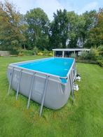 Intex zwembad | prism frame | met oa zoutwatersysteem, 400 cm of meer, Gebruikt, Rechthoekig, Ophalen of Verzenden