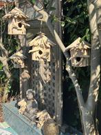 Vogelhuis drijfhout uit Bali Indonesie hang en muur, Tuin en Terras, Verburgt Vintage, Nieuw, Ophalen of Verzenden, https://verburgtvintage.nl/#contact