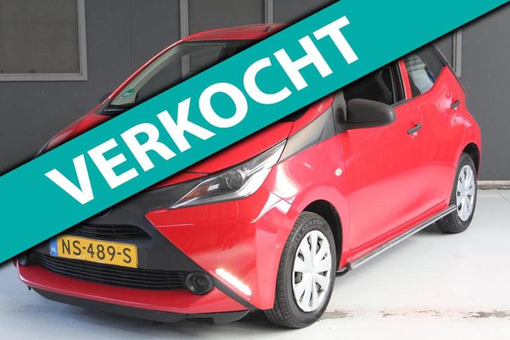 Toyota Aygo 1.0 VVT-i x-fun, Auto's, Toyota, Bedrijf, Te koop, Aygo, ABS, Airbags, Airconditioning, Bluetooth, Centrale vergrendeling