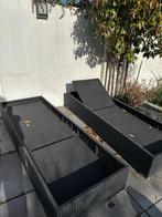 ligstoelen, Ophalen, Gebruikt, Wicker, Verstelbaar