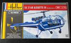 Heller  SA316 Alouette III Gendarmerie 1:72 sealed, Hobby en Vrije tijd, Modelbouw | Vliegtuigen en Helikopters, Overige merken