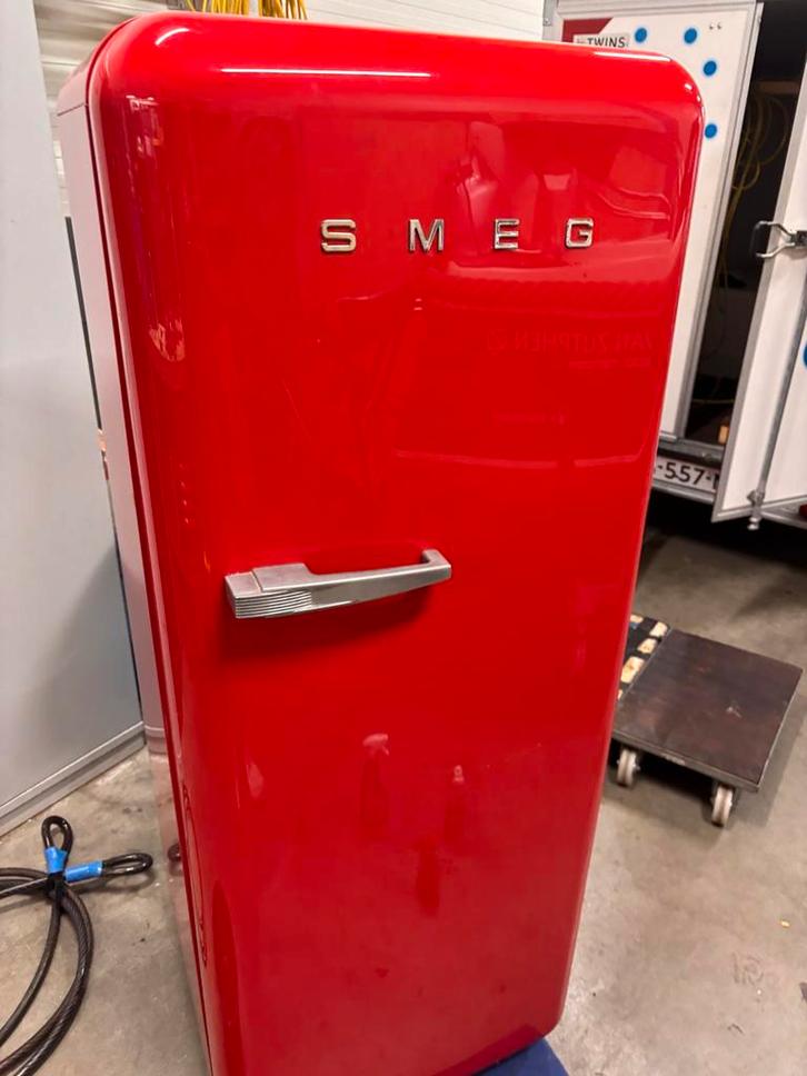 Smeg Koelkast - Retro Design, Witgoed en Apparatuur, Koelkasten en IJskasten, Gebruikt, Met vriesvak, 200 liter of meer, 160 cm of meer