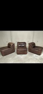 3 Modulaire banken/ sofa’s Walter Knoll, Ophalen of Verzenden, Gebruikt, 75 tot 100 cm, Leer