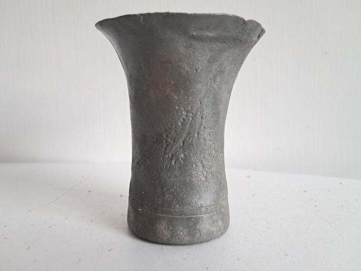 18. Antieke Tinnen beker - KMD Tiel Holland, Antiek en Kunst, Antiek | Tin, Ophalen of Verzenden