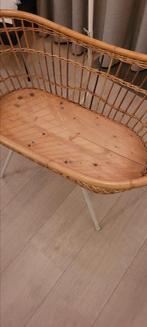 Vintage rotan wieg uit begin jaren 60, Ophalen, Gebruikt, Wieg