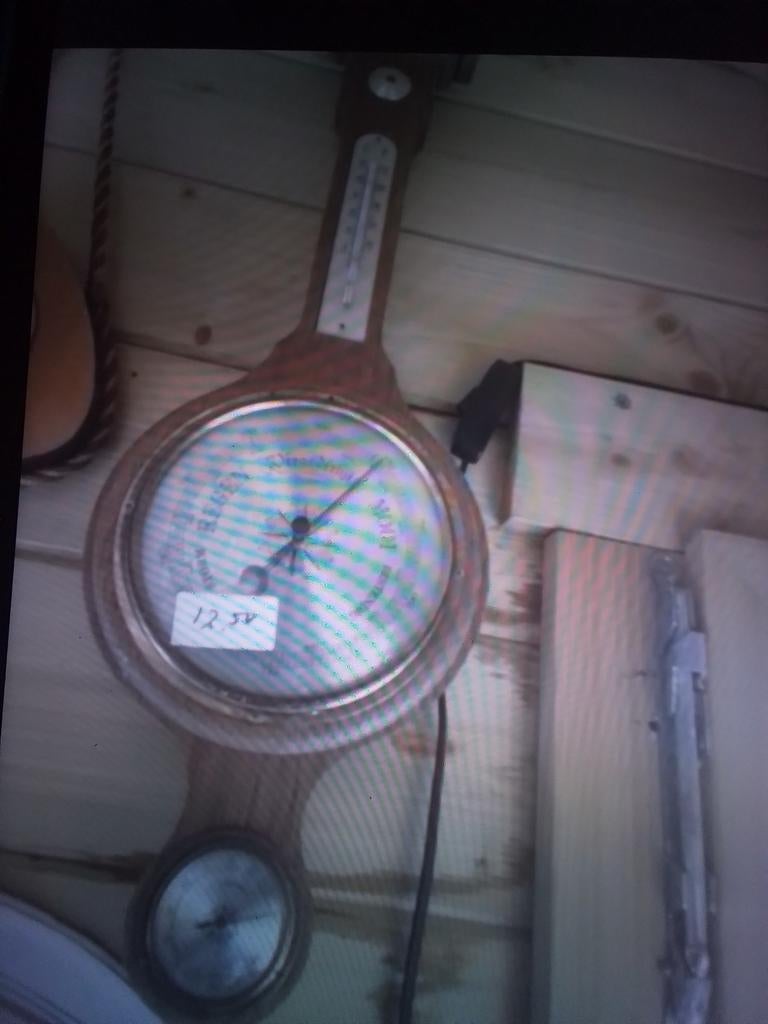 Oude Lange Barometer, Antiek en Kunst, Ophalen of Verzenden