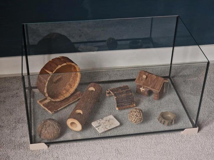 ZGAN | Ferplast Jerry 81 hamsterkooi met accessoires, Dieren en Toebehoren, Knaagdieren en Konijnen | Hokken en Kooien, Zo goed als nieuw