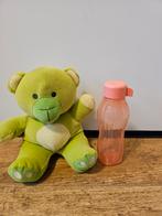 Tupperware nieuwe 310 ml fles zalmroze draaidop, Ophalen of Verzenden, Nieuw, Beker of Kan