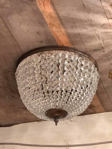 Antiek kristallen kroonluchter plafondlamp beschikbaar voor biedingen