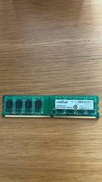 Crucial 2GB DDR2, Ophalen of Verzenden, Zo goed als nieuw, DDR2, Desktop