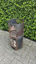 Vuurkorf hoogte 80 cm ijzer, Tuin en Terras, Vuurkorven, Ophalen, Gebruikt