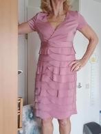 Cocktailjurk/gelegenheidsjapon oud roze, Ophalen of Verzenden, Zo goed als nieuw, Roze, Maat 36 (S)