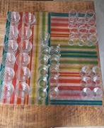 Diverse drink glazen, Ophalen, Glas of Glazen, Gebruikt, Glas