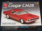 Bouwdoos 1969 Mercury Cougar CJ428 AMT, Hobby en Vrije tijd, Modelbouw | Auto's en Voertuigen, Overige merken, Auto, Groter dan 1:32
