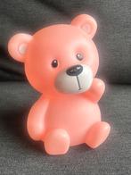 Baby kind nachtlamp roze beer, Ophalen of Verzenden, Gebruikt, Lamp