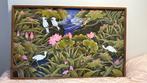 Schilderij uit Bali Ubud, vogels en natuur, Ophalen